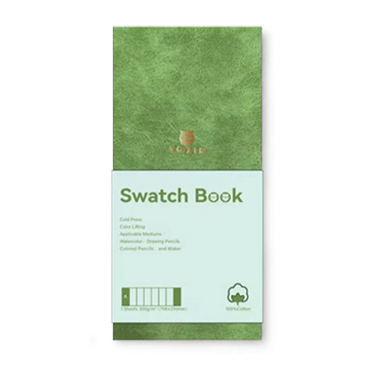 Woomer 100% Cotton Accordion Color Swatch Book