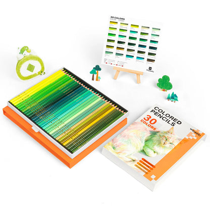 Woomer 30 Forest Colored Pencils