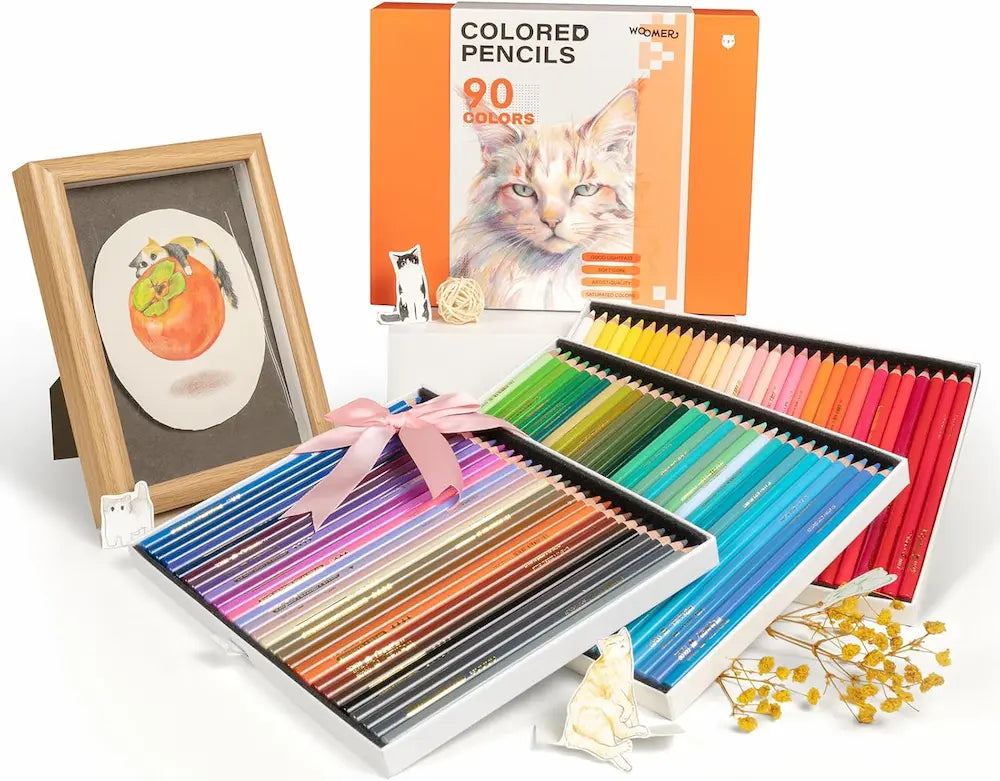 Woomer 90 Colored Pencils