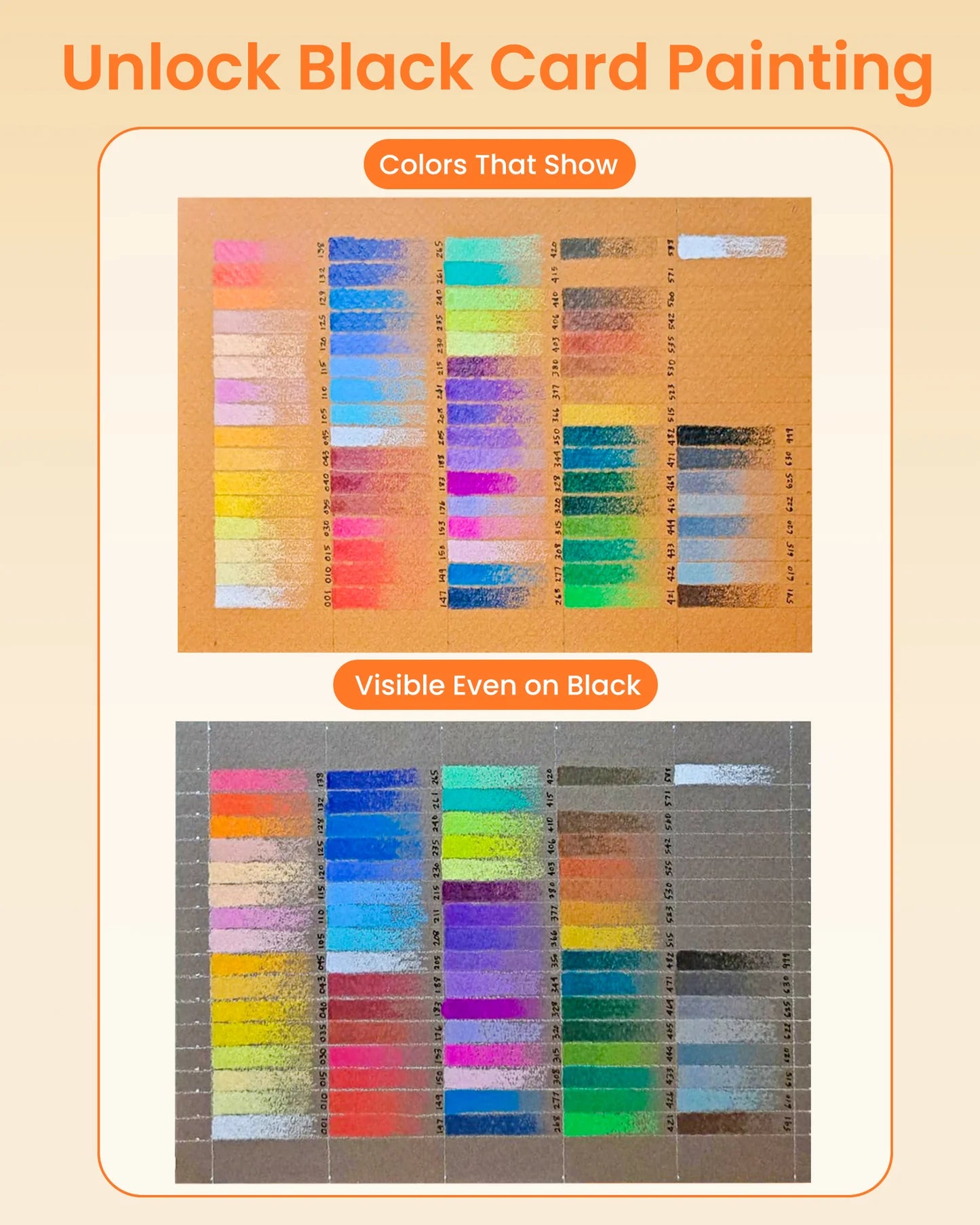 Woomer Quality 72 Colored Pencils for Artists