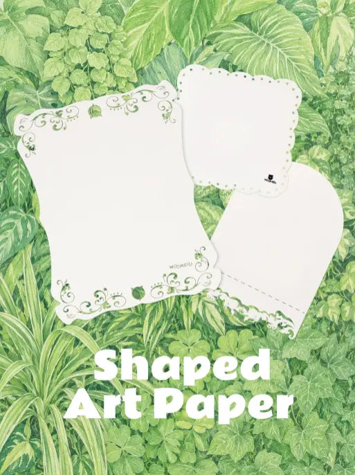 Woomer Exclusive Fine-Textured Shaped Art Paper